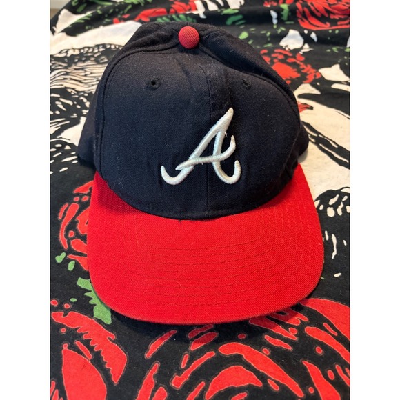 MLB Other - Atlanta Braves MLB Baseball blockhead Snapback American Needle Plain 'A' Logo